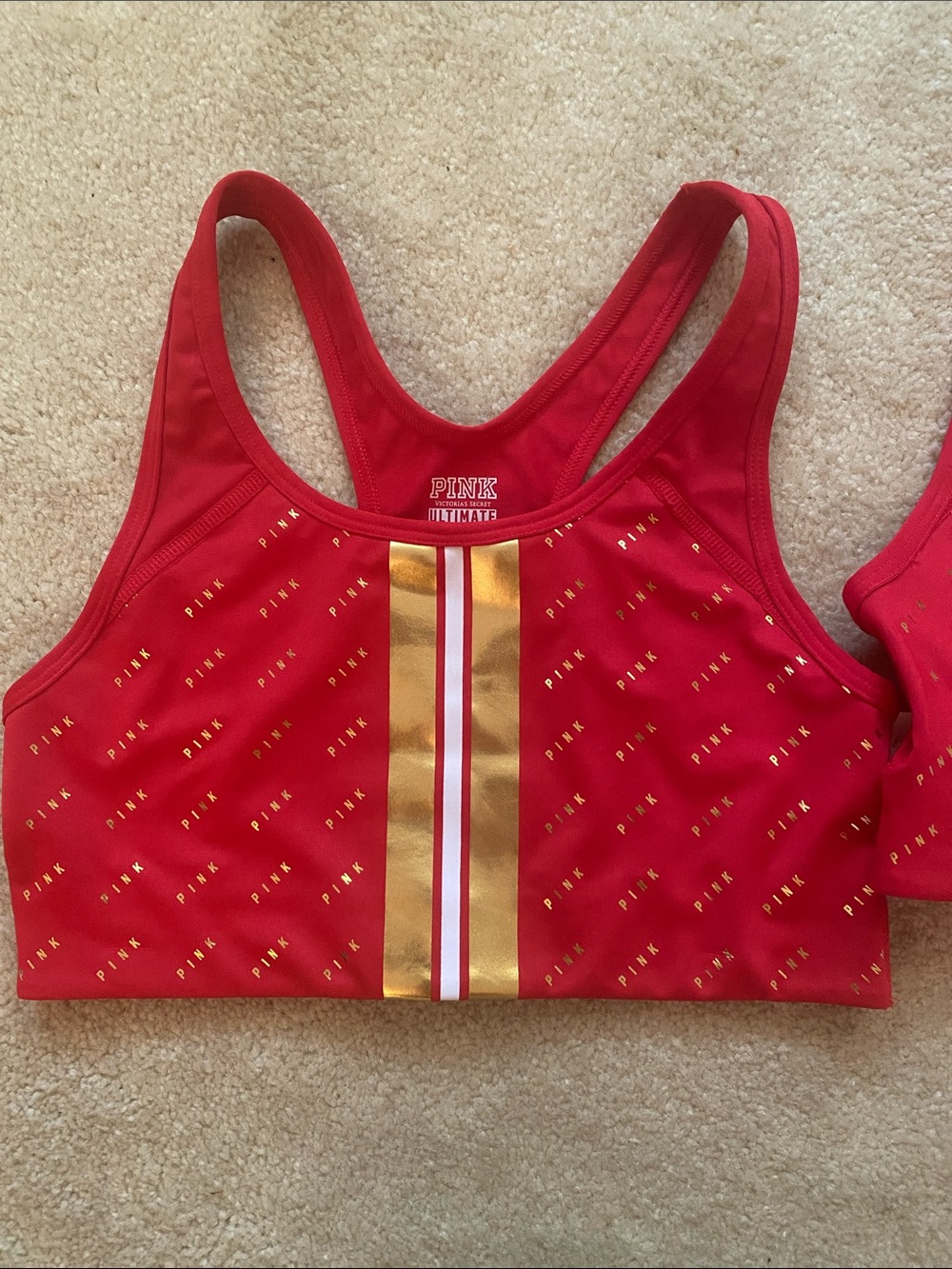 New VS pink ultimate sports bra. Medium